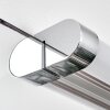 Morges Lámpara de espejos LED Cromo, Blanca, 1 luz