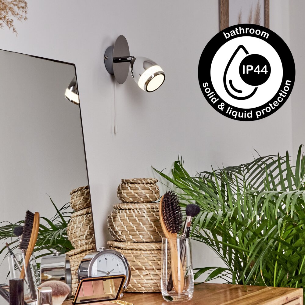 Morges Aplique LED Cromo, 1 luz main product photo
