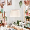 Bassagoda Lámparas suspendidas, Lámparas colgantes beige, Blanca, 1 luz