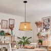 Ramila Lámparas suspendidas, Lámparas colgantes Crudo, Negro, 1 luz