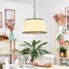 Chellas Lámparas suspendidas, Lámparas colgantes Crudo, Negro, 1 luz