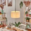 Bassagoda Lámparas suspendidas, Lámparas colgantes beige, Blanca, 1 luz