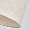 Bassagoda Lámparas suspendidas, Lámparas colgantes beige, Blanca, 1 luz