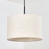 Bassagoda Lámparas suspendidas, Lámparas colgantes beige, Blanca, 1 luz