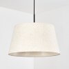 Bassagoda Lámparas suspendidas, Lámparas colgantes beige, Blanca, 1 luz