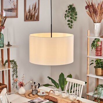 Flemming Lámparas suspendidas, Lámparas colgantes Blanca, 1 luz