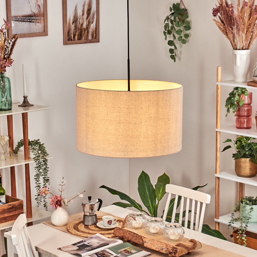 Flemming Lámparas suspendidas, Lámparas colgantes beige, Blanca, 1 luz main product photo