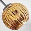 Ripoll Plafones, Luminarias esféricas Cromo, dorado, Color cobre, Ahumado, 7 luces