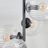 Koyoto Plafones, Luminarias esféricas 32 cm Transparente, 4 luces