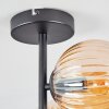 Koyoto Plafones, Luminarias esféricas Colores ámbar, 4 luces