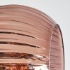 Koyoto Plafones, Luminarias esféricas Color cobre, 4 luces