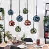 Ripoll Lámparas suspendidas, Luminarias esféricas, Lámparas colgantes Crudo, Negro, 8 luces
