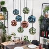 Ripoll Lámparas suspendidas, Luminarias esféricas, Lámparas colgantes Crudo, Negro, 8 luces