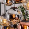 Gastor Lámparas suspendidas, Luminarias esféricas, Lámparas colgantes Colores ámbar, Cromo, Color cobre, Ahumado, 6 luces