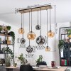Ripoll Lámparas suspendidas, Luminarias esféricas, Lámparas colgantes Crudo, Negro, 8 luces