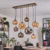Ripoll Lámparas suspendidas, Luminarias esféricas, Lámparas colgantes Crudo, Negro, 8 luces