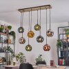 Ripoll Lámparas suspendidas, Luminarias esféricas, Lámparas colgantes Crudo, Negro, 8 luces