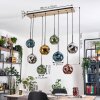 Ripoll Lámparas suspendidas, Luminarias esféricas, Lámparas colgantes Crudo, Negro, 8 luces