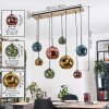 Ripoll Lámparas suspendidas, Luminarias esféricas, Lámparas colgantes Crudo, Negro, 8 luces