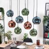 Ripoll Lámparas suspendidas, Luminarias esféricas, Lámparas colgantes Crudo, Negro, 8 luces