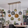Ripoll Lámparas suspendidas, Luminarias esféricas, Lámparas colgantes Crudo, Negro, 8 luces