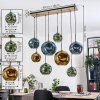 Ripoll Lámparas suspendidas, Luminarias esféricas, Lámparas colgantes Crudo, Negro, 8 luces