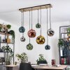 Ripoll Lámparas suspendidas, Luminarias esféricas, Lámparas colgantes Crudo, Negro, 8 luces