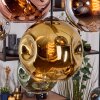 Ripoll Lámparas suspendidas, Luminarias esféricas, Lámparas colgantes Crudo, Negro, 8 luces