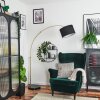 Bassagoda Lámpara de pie Latón, Negro, 1 luz