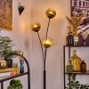 Koyoto Luminarias esféricas, Lámpara de pie dorado, Transparente, 3 luces