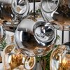 Ripoll Lámparas suspendidas, Luminarias esféricas, Lámparas colgantes Crudo, Negro, 8 luces