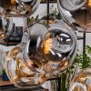 Ripoll Lámparas suspendidas, Luminarias esféricas, Lámparas colgantes Crudo, Negro, 8 luces