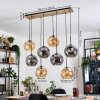 Ripoll Lámparas suspendidas, Luminarias esféricas, Lámparas colgantes Crudo, Negro, 8 luces