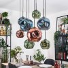 Ripoll Lámparas suspendidas, Luminarias esféricas, Lámparas colgantes Crudo, Negro, 8 luces