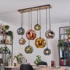 Ripoll Lámparas suspendidas, Luminarias esféricas, Lámparas colgantes Crudo, Negro, 8 luces