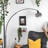 Koyoto Lámpara de pie, Lámparas de pie tipo arco Negro, 1 luz