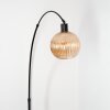 Koyoto Lámpara de pie Negro, 1 luz