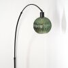 Koyoto Lámpara de pie Negro, 1 luz