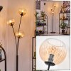 Koyoto Luminarias esféricas, Lámpara de pie Colores ámbar, Transparente, 3 luces