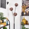 Koyoto Luminarias esféricas, Lámpara de pie Color cobre, 3 luces