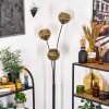 Koyoto Luminarias esféricas, Lámpara de pie dorado, 3 luces