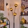 Koyoto Luminarias esféricas, Lámpara de pie dorado, 3 luces