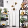 Koyoto Luminarias esféricas, Lámpara de pie dorado, 3 luces