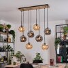 Ripoll Lámparas suspendidas, Luminarias esféricas, Lámparas colgantes Crudo, Negro, 8 luces