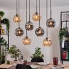 Ripoll Lámparas suspendidas, Luminarias esféricas, Lámparas colgantes Crudo, Negro, 8 luces