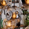 Ripoll Lámparas suspendidas, Luminarias esféricas, Lámparas colgantes Crudo, Negro, 8 luces