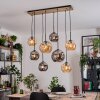 Ripoll Lámparas suspendidas, Luminarias esféricas, Lámparas colgantes Crudo, Negro, 8 luces
