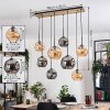 Ripoll Lámparas suspendidas, Luminarias esféricas, Lámparas colgantes Crudo, Negro, 8 luces