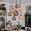 Ripoll Lámparas suspendidas, Luminarias esféricas, Lámparas colgantes Crudo, Negro, 8 luces