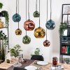 Ripoll Lámparas suspendidas, Luminarias esféricas, Lámparas colgantes Crudo, Negro, 8 luces